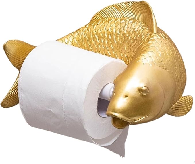 This Funky Koi Toilet Paper Holder Will Change Your life!​